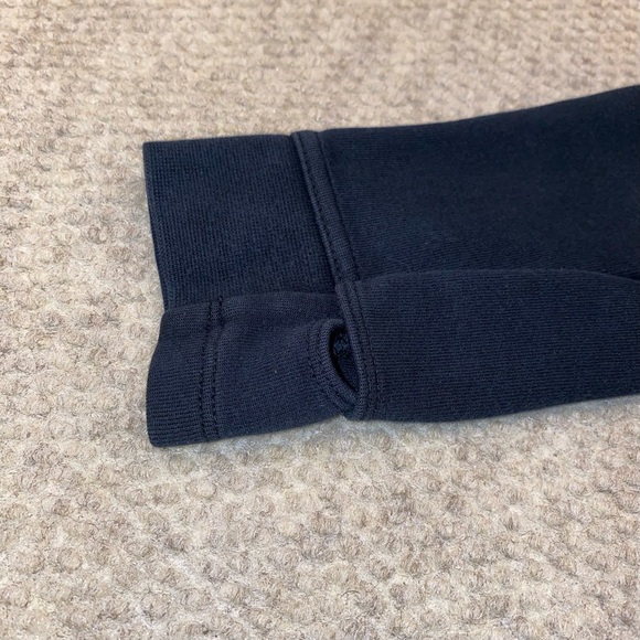 Nike Tech Fleece Pullover Crew Sweatshirt Black 685748-010 Women Small *Stains* - Picture 5 of 11